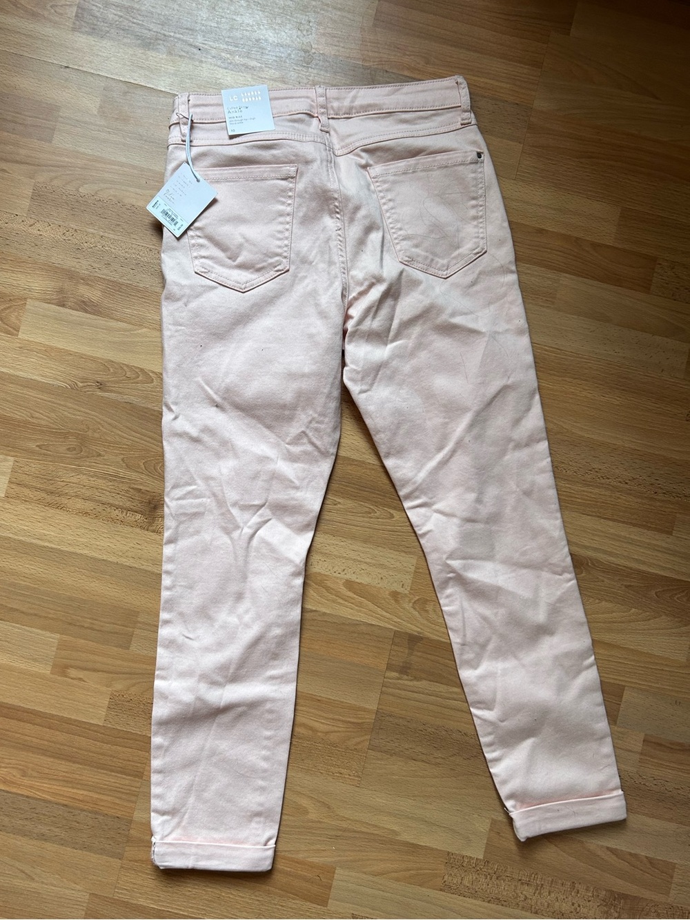 LC Lauren Conrad Pale Pink Skinny Jeans - Picture 2 of 5